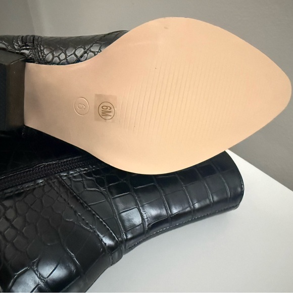 Coconuts by Matisse Black Bambi Western 6M Booties Brand New - Picture 9 of 11